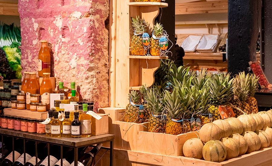 ananas et melon