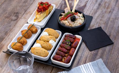 Assiette de tapas à partager